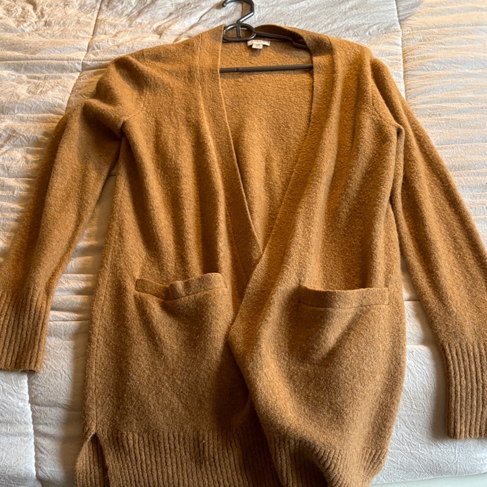 J. Crew Women's Camel Cardigan